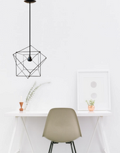 Cargar imagen en el visor de la galería, COLGANTE DOBLE CUBO INVERTIDO