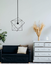 Cargar imagen en el visor de la galería, COLGANTE DOBLE CUBO INVERTIDO