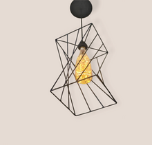 Cargar imagen en el visor de la galería, COLGANTE METALICO ESPIRAL