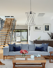 Cargar imagen en el visor de la galería, COLGANTE METALICO ESPIRAL