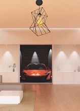 Cargar imagen en el visor de la galería, COLGANTE METALICO ESPIRAL