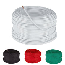 Cargar imagen en el visor de la galería, CAJA DE CABLE ELÉCTRICO CALIBRE 12 COLOR BLANCO