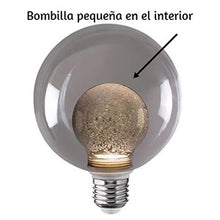Cargar imagen en el visor de la galería, FOCO LED DECORATIVO NEGRO Y BLANCO