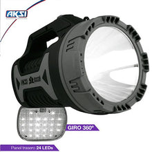 Cargar imagen en el visor de la galería, LINTERNA RECARGABLE BÚSQUEDA Y RESCATE 15 WATTS