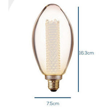 Cargar imagen en el visor de la galería, Foco Led Vintage Vela Tornado