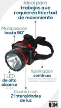 Cargar imagen en el visor de la galería, LINTERNA TIPO MINERO