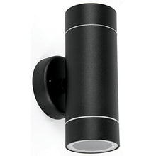 Cargar imagen en el visor de la galería, Arbotante decorativo de acento de 2 spot Negro