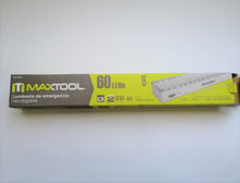 Cargar imagen en el visor de la galería, LUZ DE EMERGENCIA DE 60 LEDS RECARGABLE