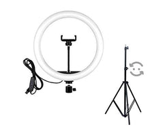 Cargar imagen en el visor de la galería, Aro de luz multitonalidad (luz fría, neutra o cálida) 32 cm