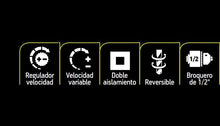 Cargar imagen en el visor de la galería, Taladro Rotomartillo Doméstico De 1/2" 500W