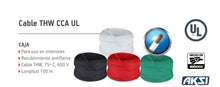 Cargar imagen en el visor de la galería, CAJA DE CABLE ELÉCTRICO CALIBRE 12 COLOR NEGRO