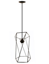 Cargar imagen en el visor de la galería, COLGANTE METALICO HEXÁGONO