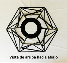 Cargar imagen en el visor de la galería, LÁMPARA COLGANTE CON 5 HERRERÍAS DE DIAMANTE