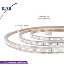 Cargar imagen en el visor de la galería, MANGUERA LED 5 METROS COLOR ÁMBAR