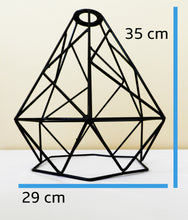 Cargar imagen en el visor de la galería, LÁMPARA COLGANTE CON 5 HERRERÍAS DE DIAMANTE