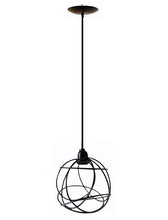 Cargar imagen en el visor de la galería, COLGANTE METALICO ESFERA MINI