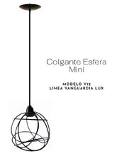 Cargar imagen en el visor de la galería, COLGANTE METALICO ESFERA MINI