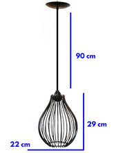 Cargar imagen en el visor de la galería, COLGANTE METALICO GLOBO DELUXE
