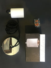 Cargar imagen en el visor de la galería, LUMINARIA COLGANTE ANKARA MARMOL BLANCO