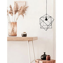 Cargar imagen en el visor de la galería, COLGANTE DOBLE CUBO INVERTIDO