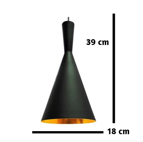 Lampara De Techo Colgante Conica 3 en 1 Con Ampolletas Lampara De Techo Colgante Conica 3 en 1 Con Ampolletas