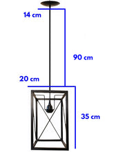 Cargar imagen en el visor de la galería, COLGANTE METALICO TEMPLANZA