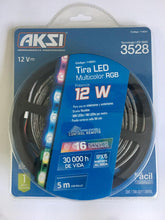 Cargar imagen en el visor de la galería, TIRA LED MULTICOLOR RGB DE 12W