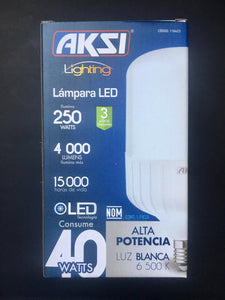 LÁMPARA LED DE ALTA POTENCIA DE 40W