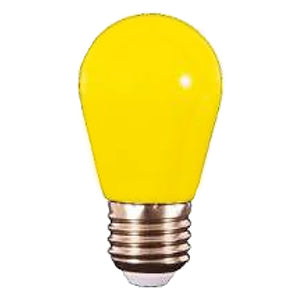 Foco S14 LED Color Amarillo