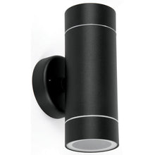 Cargar imagen en el visor de la galería, Arbotante decorativo de acento de 2 spot Negro