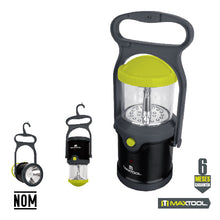 Cargar imagen en el visor de la galería, LINTERNA RECARGABLE PARA CAMPAMENTO