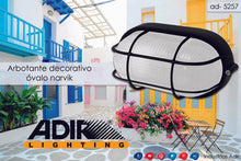 Cargar imagen en el visor de la galería, Arbotante decorativo de óvalo NARVIK