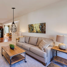 Cargar imagen en el visor de la galería, COLGANTE METALICO DIAMANTE MINI CON DISEÑO