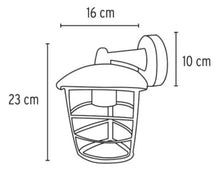 Cargar imagen en el visor de la galería, Arbotante Farol Suspendido Moderno