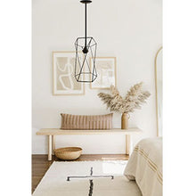 Cargar imagen en el visor de la galería, COLGANTE METALICO HEXÁGONO