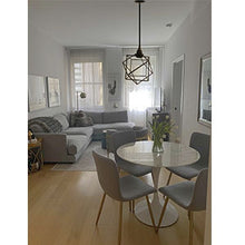 Cargar imagen en el visor de la galería, COLGANTE METALICO DOBLE CUBO INVERTIDO MINI