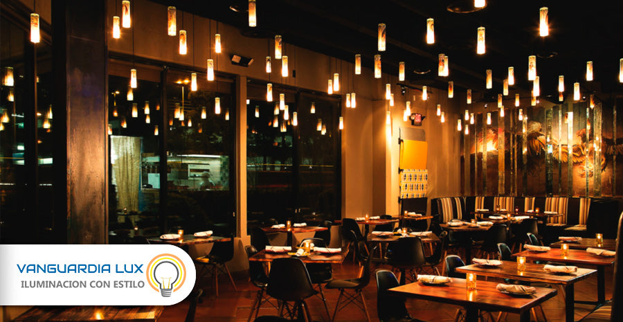 Seis consejos para iluminar tu restaurante