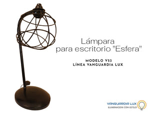 Lámpara de escritorio Figura de Esfera