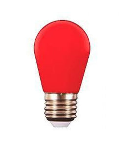 Foco S14 LED Color Rojo