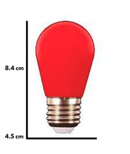Cargar imagen en el visor de la galería, Foco S14 LED Color Rojo
