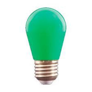 Foco S14 LED Color Verde